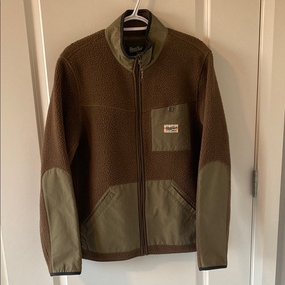 Howler Brothers Chisos Fleece Jacket - Brown, Size M